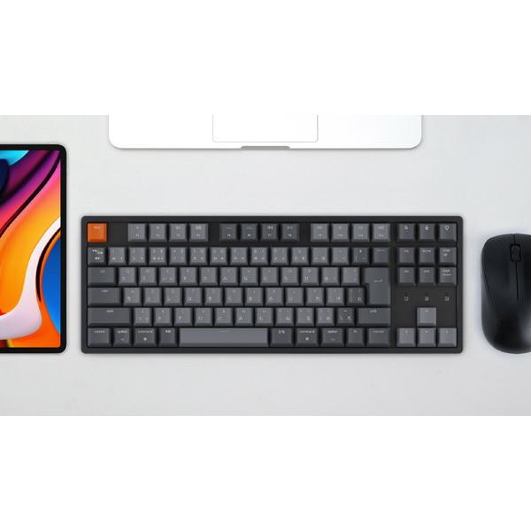 キークロン キーボード K8 RGBライト 茶軸 K8-91-RGB-Brown-JP