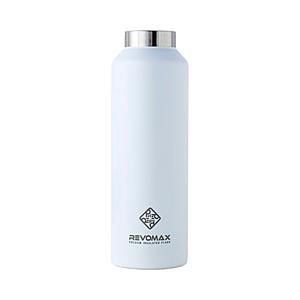炭酸対応真空断熱ボトル REVOMAX WITHOUT CAP 20oz［592ml/ワンタッチ］【水筒本体のみ・キャップ別売】 REVOMAX マットホワイト DWF-20115B-JP-CL ［炭酸対応］ | 