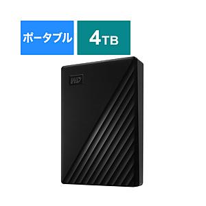 Western Digital WDBPKJ0040BBK-JESN [ポータブル型 /4TB] USB 3.1 Gen 1(USB 3.0)/2.0対応 ポータブルHDD WD My Passport ブラック | Western Digital
