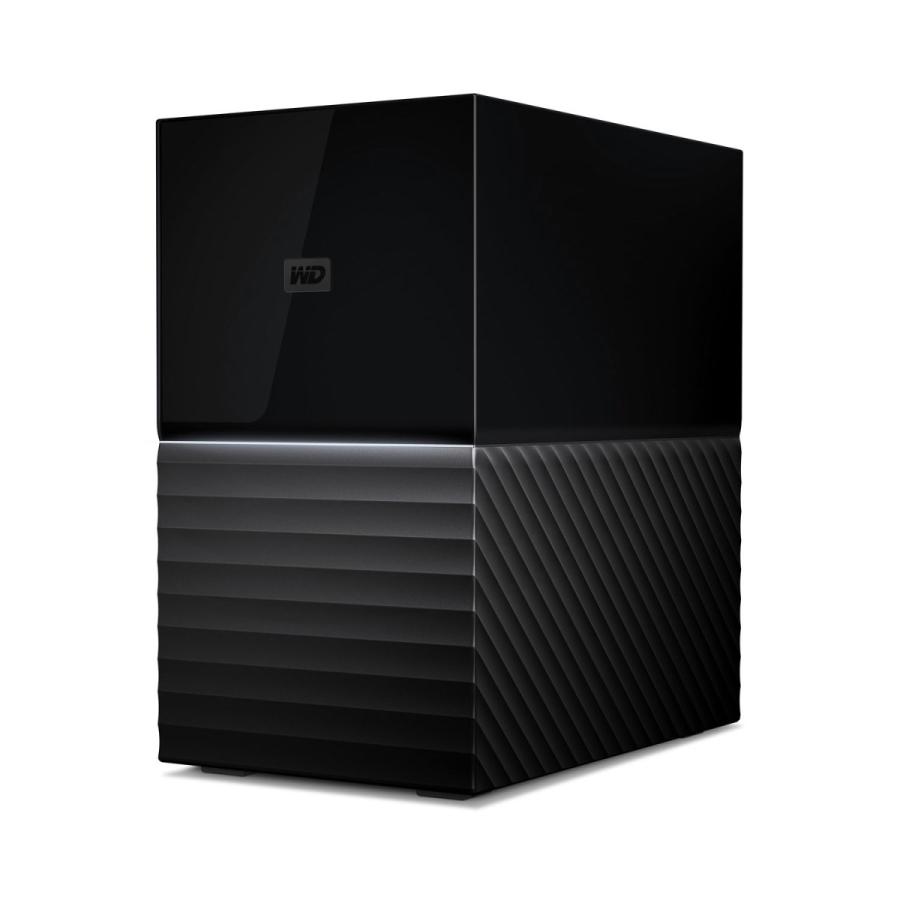Western Digital WDBFBE0160JBK-JEEX ［16TB /据え置き型］ 大容量RAID 外付けHDD 【My Book Duo 2021EX】 ブラック | Western Digital | 01