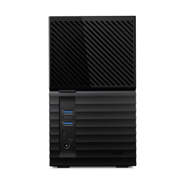 Western Digital WDBFBE0440JBK-JEEX 外付けHDD USB-C＋USB-A接続 My Book Duo 2021EX(Mac/Windows11対応) ブラック ［44TB /据え置き型］ [振込不可] | Western Digital | 03