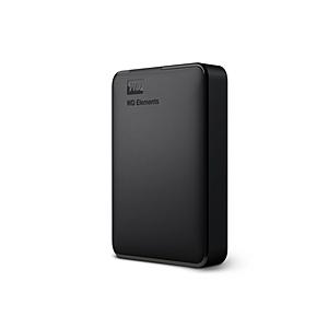 Western Digital WDBHJS0050BBK-JESN 外付けHDD USB-A接続 WD Elements Portable(Windows11対応)  ［5TB /ポータブル型］ [振込不可] | Western Digital