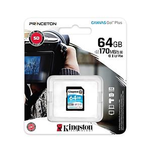 Kingston KF-C4264-7I  Canvas Go!Plus SD メモリカード   KF-C4264-7I ［64GB］ | 
