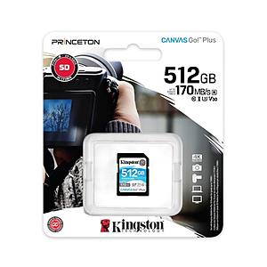 Kingston KF-C42512-7I Canvas Go!Plus SD メモリカード   KF-C42512-7I ［512GB］ | 