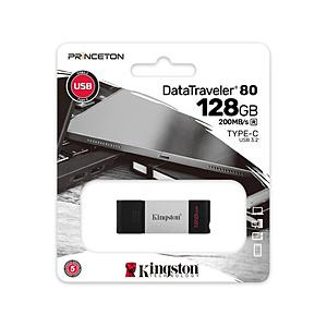 Kingston USBメモリ DataTraveler 80(Chrome/Mac/Windows)  KF-U2M128-7I ［128GB /USB TypeC /USB3.2 /キャップ式］ [振込不可] | 