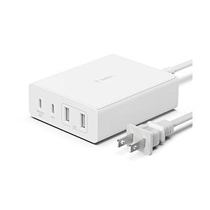 BELKIN USB-C+A 4ポート 108W GaN急速充電器  ホワイト WCH010DQWHJP ［4ポート /USB Power Delivery対応 /GaN(窒化ガリウム) 採用］ | Belkin