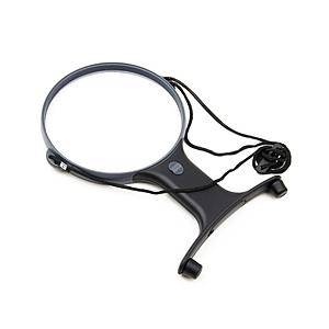 CARSON LEDライト付き 2倍ハンズフリーマグニファイア   CARSON-HF-66 | 