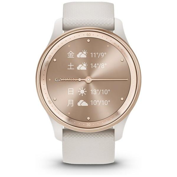 GARMIN(ガーミン) 010-02665-71 vivomove Trend（ヴィヴォムーブ トレンド）【Suica対応】 GARMIN（ガーミン） Ivory×Peach Gold｜y-sofmap｜13