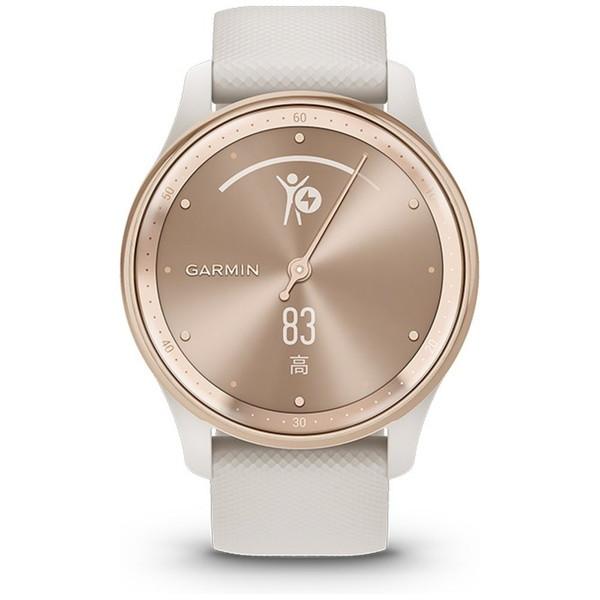 GARMIN(ガーミン) 010-02665-71 vivomove Trend（ヴィヴォムーブ トレンド）【Suica対応】 GARMIN（ガーミン） Ivory×Peach Gold｜y-sofmap｜07