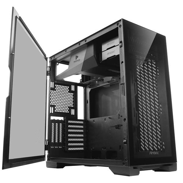 ANTEC ATX対応 ミドルタワー PCケース ガラスパネル搭載