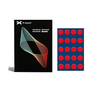 X-RAYPAD 〔マウスソール〕Obsidian Control Mouse Skates Universal 0.8mm PTFE Dots [φ6.5mm /40個入]   xr-mouse-skates-obsidian-uni-dots-08 | 