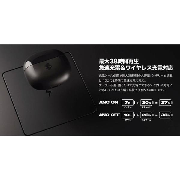 完全ワイヤレスイヤホン RAIL ANC（レール エーエヌシー） TRUE BLACK S2IPW-P740 ［ワイヤレス(左右分離) /ノイズキャンセリング対応 /Bluetooth対応］ |  | 14