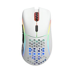 GLORIOUS ゲーミングマウス Model D Wireless マットホワイト GLO-MS-DW-MW ［光学式 /有線／無線(ワイヤレス) /6ボタン /USB］ | 