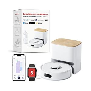 SWITCHBOT ロボット掃除機K11+ White W3003101 | 