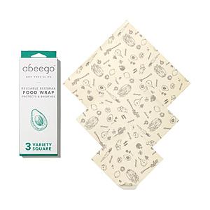 abeego ビーズワックスラップ -バラエティ 3枚セット   ABVSQ3 【852】 [振込不可] | 