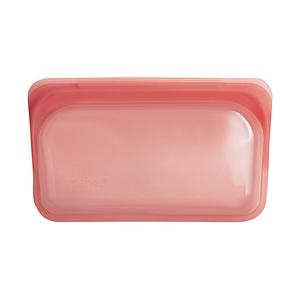 STASHER シリコーンバッグ スナック(Sサイズ)レッド stasher(スタッシャー) STMK31 [約293.5ml/電子レンジ対応/食洗器対応] | 