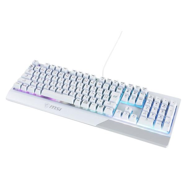 MSI(エムエスアイ) ゲーミングキーボード・マウスセット Vigor GK30 COMBO WHITE JP ホワイト  ［有線 /USB］ 【864】 | MSI | 01