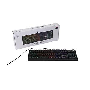 MSI(エムエスアイ) キーボード   FORGE GK320 RED JP ［有線 /USB］ | MSI