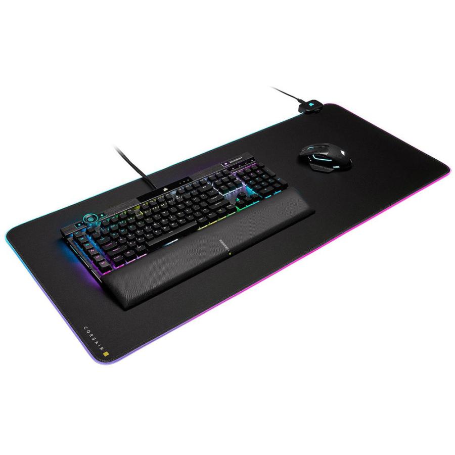 CORSAIR(コルセア) ゲーミングマウスパッド MM700 RGB ブラック CH-9417070-WW [振込不可][代引不可] | CORSAIR | 07