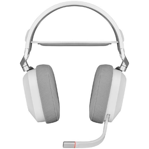 CORSAIR(コルセア) CA-9011236-AP ゲーミングヘッドセット HS80 RGB WIRELESS White ホワイト ［ワイヤレス（USB）＋有線 /両耳 /ヘッドバンドタイプ］ | CORSAIR | 03