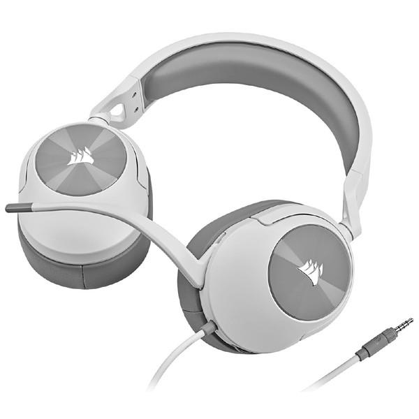 CORSAIR(コルセア) CA-9011261-AP ゲーミングヘッドセット HS55 Stereo White ホワイト ［φ3.5mmミニプラグ /両耳 /ヘッドバンドタイプ］ | CORSAIR | 03