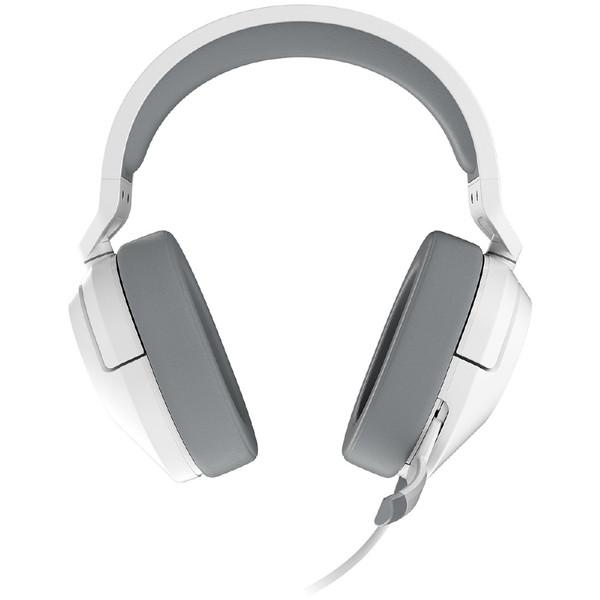 CORSAIR(コルセア) CA-9011261-AP ゲーミングヘッドセット HS55 Stereo White ホワイト ［φ3.5mmミニプラグ /両耳 /ヘッドバンドタイプ］ | CORSAIR | 07