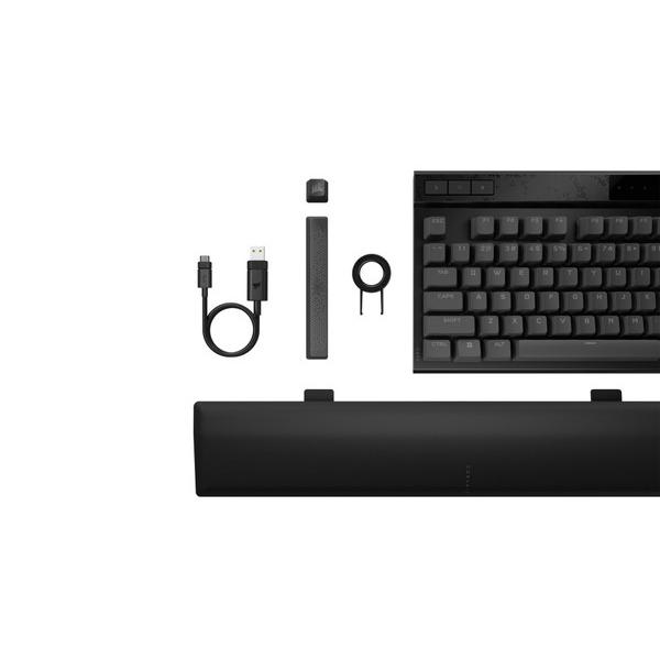 【Corsair】ゲーミングキーボード＋リストレスト K70 MAX グレー CORSAIR CORSAIR(コルセア) ゲーミングキーボード＋リストレスト