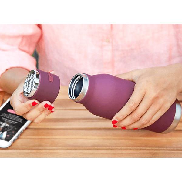 ASOBU Bluetoothスピーカーボトル 500ml ワインレッド BT60BURGUNDY  ワインレッド BT60BURGUNDY 【864】 |  | 03