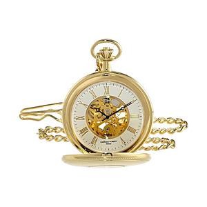 インテック 懐中時計 手巻 51mm ダブルハンター CHARLES-HUBERT(チャールズ・ヒューバート) ゴールド 3953-G | 