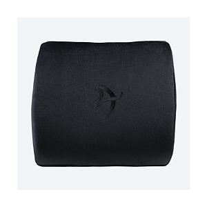 AROZZI サポートピロー [W325ｘD300ｘH90mm] Lumbar Support  ベロア調ブラック AZ-LUMBAR-BV | 