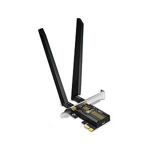 TPLINK Archer TBE400E 〔PCI-Expressアダプター〕2882Mbps＋2882Mbps＋688Mbps (Windows11対応)  ［Wi-Fi 7(be) /IPv6対応］ | 