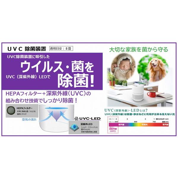 豊田合成 UVC空間除菌装置 TG009CA00A [適用畳数：8畳] [振込不可] |  | 07