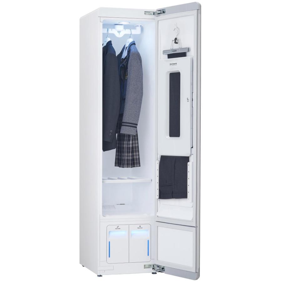LG(エルジー) クローゼット型クリーニング機 Styler スチームウォッシュ＆ドライ ホワイト S3WF【外箱不良品】 【お届け日時指定不可】 [振込不可] | LGエレクトロニクス | 04
