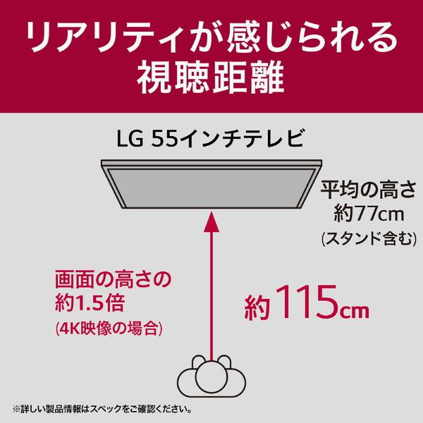 LG(エルジー) 有機ELテレビ OLED55C3PJA [55V型 /4K対応 /BS・CS 4Kチューナー内蔵 /YouTube対応 /Bluetooth対応]【外箱不良品】 【お届け日時指定不可】 | LGエレクトロニクス | 10