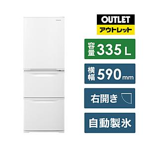 Panasonic(パナソニック) 冷蔵庫 Cタイプ グレイスホワイト NR-C344C-W [幅59cm /335L /3ドア /右開きタイプ /2023年]【生産完了品】 【お届け日時指定不可】 | Panasonic
