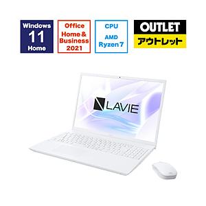 ノートPC PC-N1675HAW パールホワイト  ［16.0型 /Windows11 Home /AMD Ryzen 7 /メモリ：16GB /SSD：512GB /Office HomeandBusiness /日本語版キーボード /2… | 