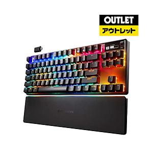 SteelSeries ゲーミングキーボード＋リストレスト Apex Pro TKL Wireless(2023) US 64865[有線・ワイヤレス /Bluetooth・USB]【外箱不良品】 [振込不可] | 