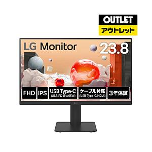 LG(エルジー) USB-C対応 PCモニター LG Monitor 24MS570B-B [23.8型 /フルHD(1920×1080) /ワイド]【外箱不良品】 [振込不可] | LGエレクトロニクス