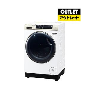 AQUA ドラム式洗濯乾燥機 ホワイト AQW-DM10R-L(W) [洗濯10.0kg /乾燥5.0kg /ヒートポンプ乾燥 /左開き]【外箱不良品】 【お届け日時指定不可】 [振込不可] | AQUA