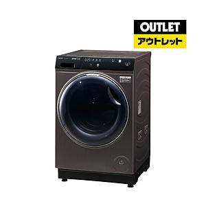 AQUA ドラム式洗濯乾燥機 AQUA ブラック AQW-DX12R-L(K) [洗濯12.0kg /乾燥6.0kg /ヒートポンプ乾燥 /左開き]【外箱不良品】 【お届け日時指定不可】 [振込不可] | AQUA