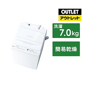TOSHIBA(東芝) 全自動洗濯機 ピュアホワイト AW-7DH4(W) [洗濯7.0kg /簡易乾燥(送風機能) /上開き]【生産完了品】 【お届け日時指定不可】 [振込不可] | TOSHIBA