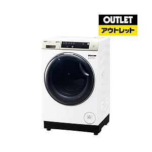 AQUA ドラム式洗濯乾燥機 ホワイト AQW-DM10R-L(W) [洗濯10.0kg /乾燥5.0kg /ヒートポンプ乾燥 /左開き]【再調整品：メーカー保証なし】 【お届け日時指定不可】 | AQUA