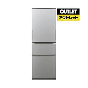 どっちもドア冷蔵庫 カームマットシルバー SJ-X372P-S [幅60cm /374L /3ドア /左右開きタイプ /2025年]【生産完了品】【基本設置料金セット】 | SHARP