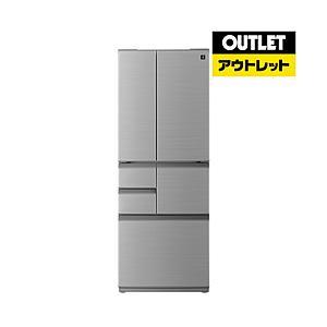 プラズマクラスター冷蔵庫 アッシュシルバー SJ-X502P-S [幅68.5cm /502L /6ドア /観音開きタイプ]【生産完了品】【基本設置料金セット】 | SHARP
