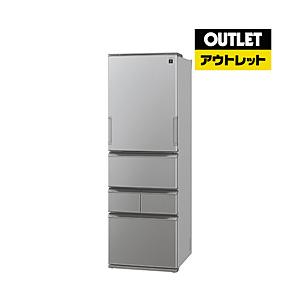 両開き455L冷蔵庫《基本設置料金セット》 カームマットシルバー SJ-XW46P-S [幅60cm /455L /5ドア /左右開きタイプ]【生産完了品】【基本設置料金セット】 | SHARP