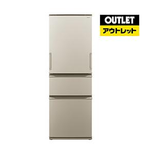 SHARP(シャープ) 冷蔵庫 マットシャンパン SJ-X373P-N [60cm /374L /3ドア /左右開きタイプ]【生産完了品】【基本設置料金セット】 【お届け日時指定不可】 | SHARP