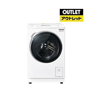 ドラム式洗濯乾燥機 AQUA ホワイト AQW-DXS12A-R(W) [洗濯12.0kg /乾燥6.0kg /右開き /ヒートポンプ乾燥]【再調整品：メーカー保証なし】 | AQUA