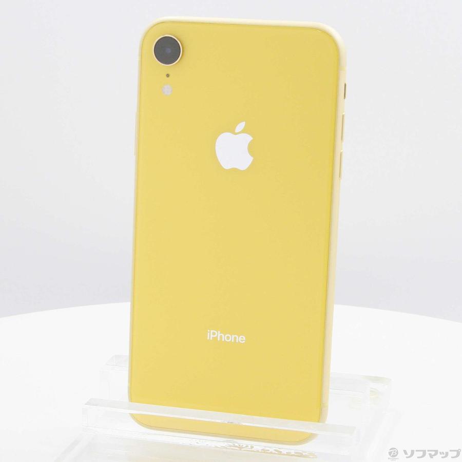 中古〕Apple(アップル) iPhoneXR 128GB イエロー MT0Q2J／A SIMフリー