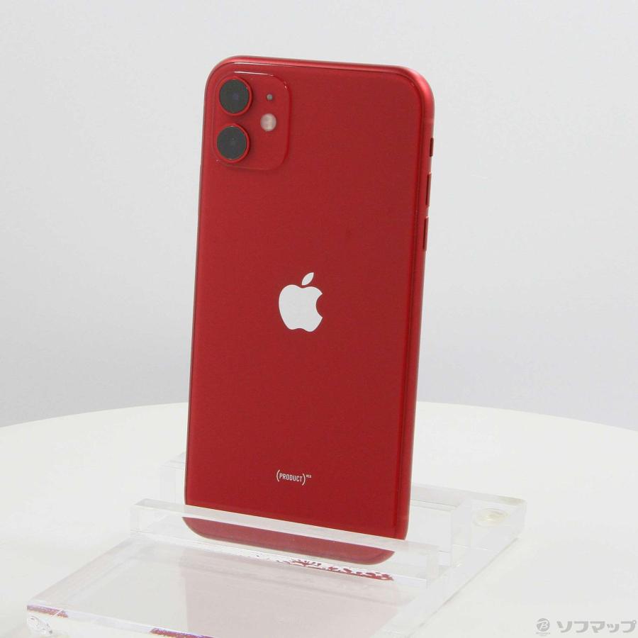 登場!〔中古〕Apple(アップル) iPhone11 64GB プロダクトレッド MWLV2J