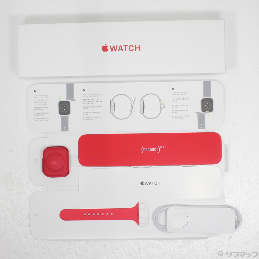〔中古〕Apple(アップル)  Apple Watch Series 8 GPS 45mm (PRODUCT)REDアルミニウムケース (PRODUCT)REDスポーツバンド｜y-sofmap｜06
